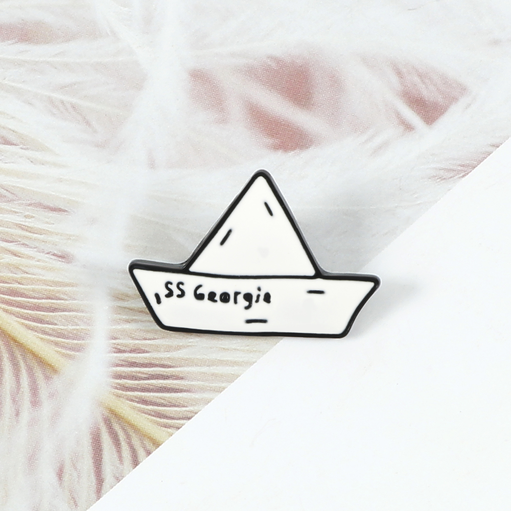 Paper Boat Enamel Pin SS Georg – Buckle Pin Ss Bewertung und Preis