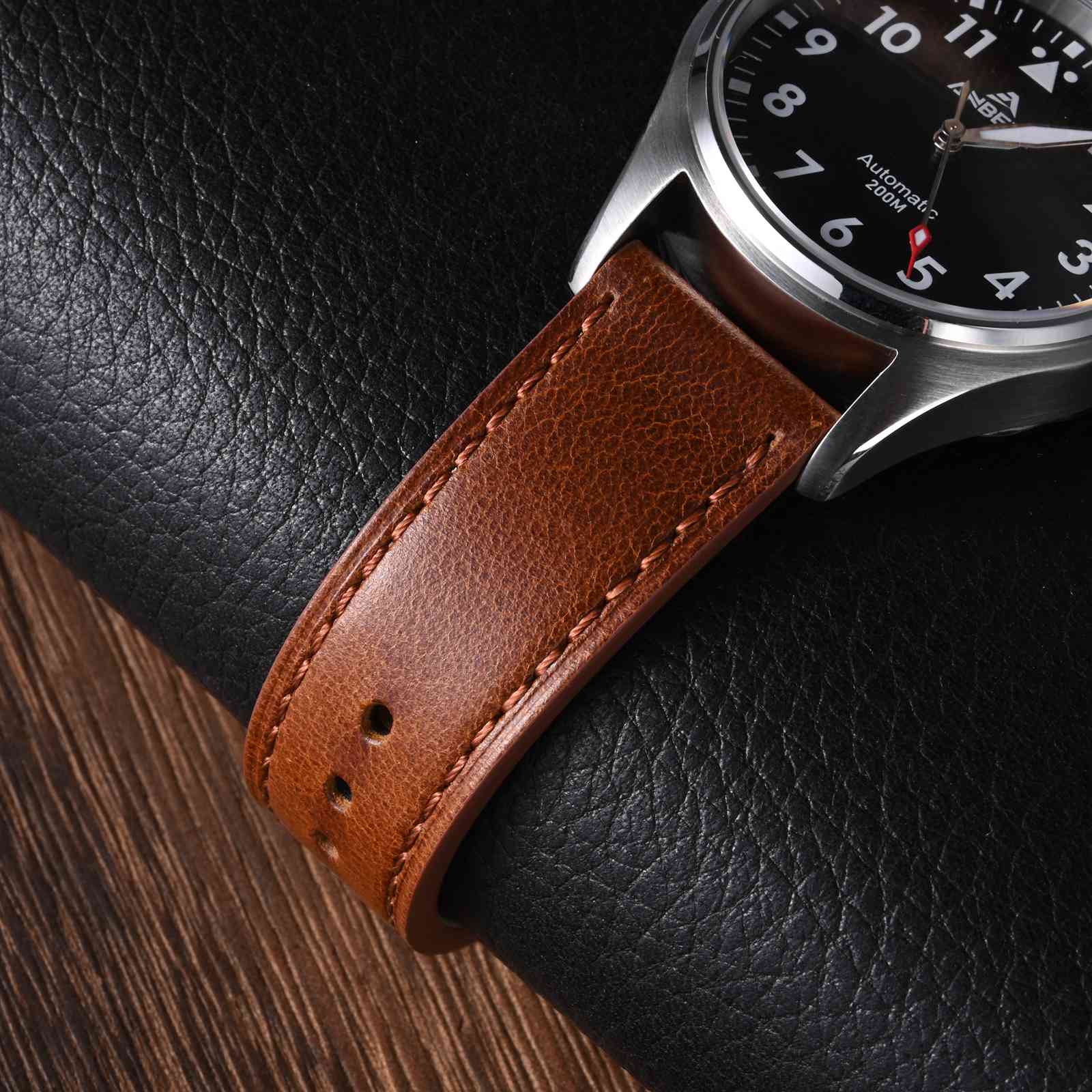 ANBEER Classic Leather Watch S – Leather Strap Quick Release Bewertung und Preis