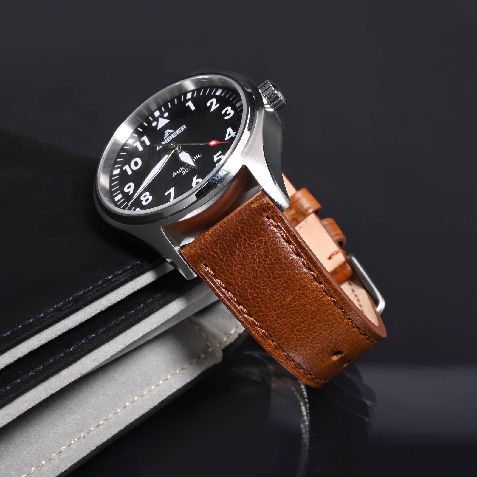 ANBEER Classic Leather Watch S – Leather Strap Quick Release Bewertung und Preis
