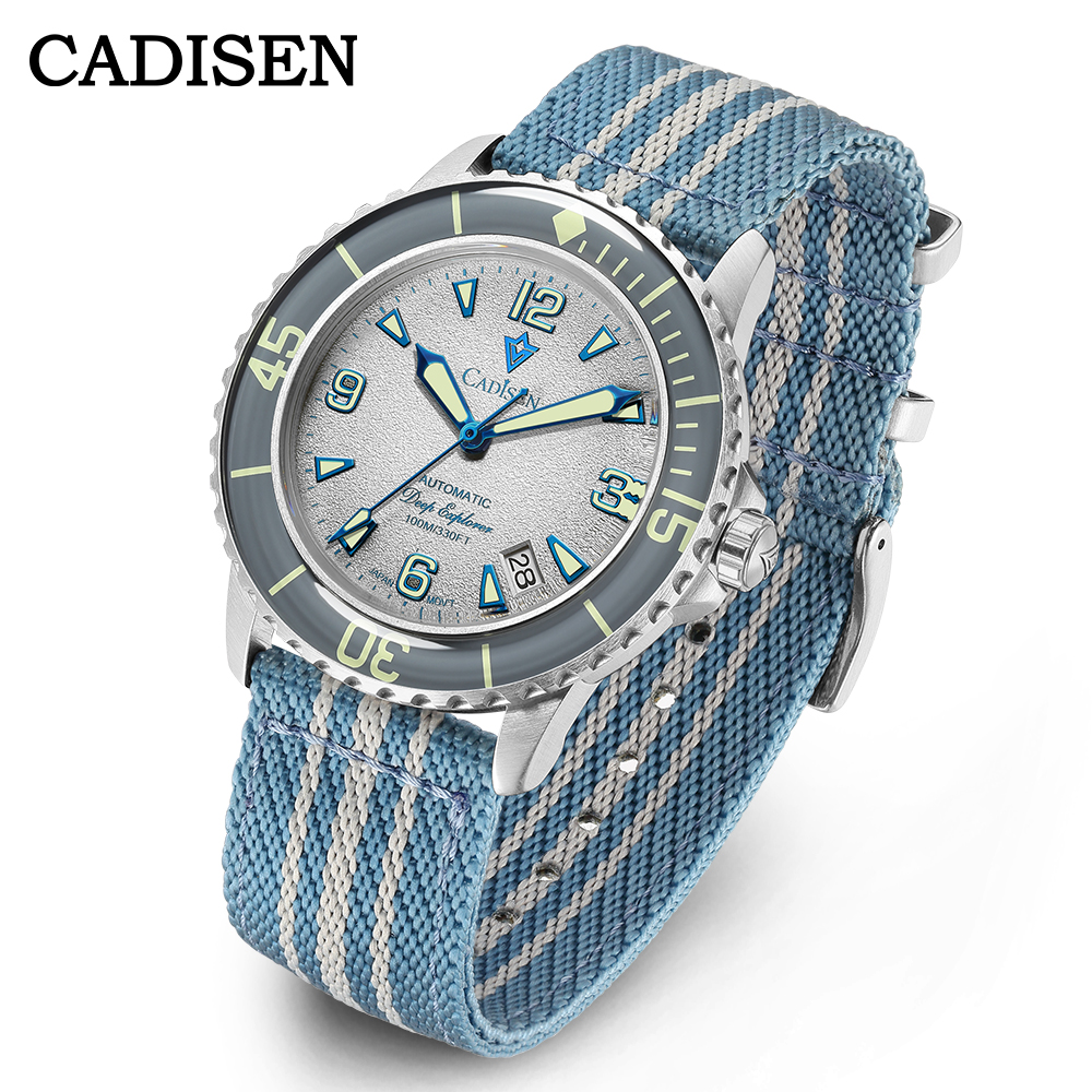 CADISEN Deep Explorer MIYOTA 8 – Canvas Strap Watch Bewertung und Preis