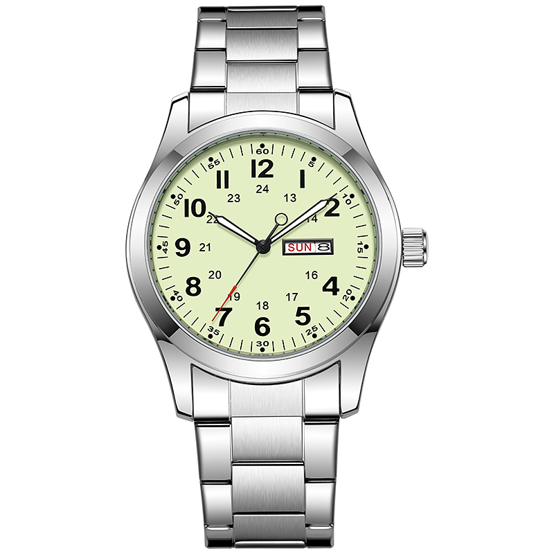2026 Men's 42mm Watch Glow in  – Canvas Strap Watch Bewertung und Preis