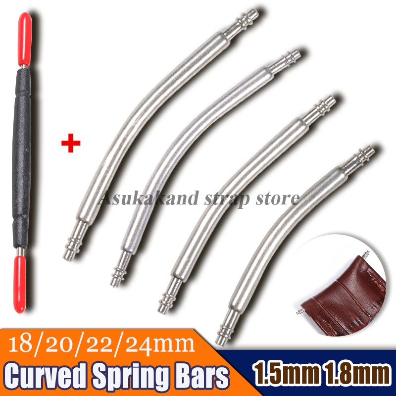 10pcs 1.5mm 1.8mm Diameter Sta – Curved Spring Bar Bewertung und Preis