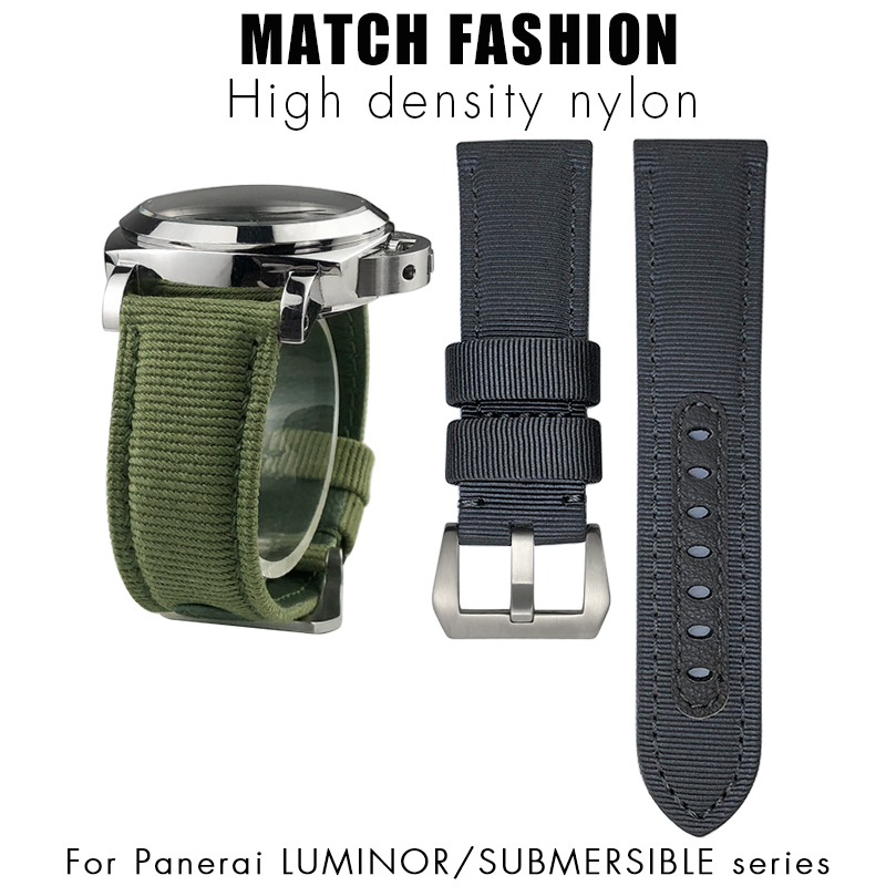 for Panerai 24mm New Nylon Wat – Canvas Strap Watch Bewertung und Preis
