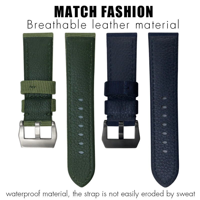 for Panerai 24mm New Nylon Wat – Canvas Strap Watch Bewertung und Preis