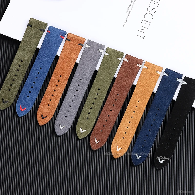 18mm 20mm 22mm High Quality Su – Suede Strap Watch Bewertung und Preis