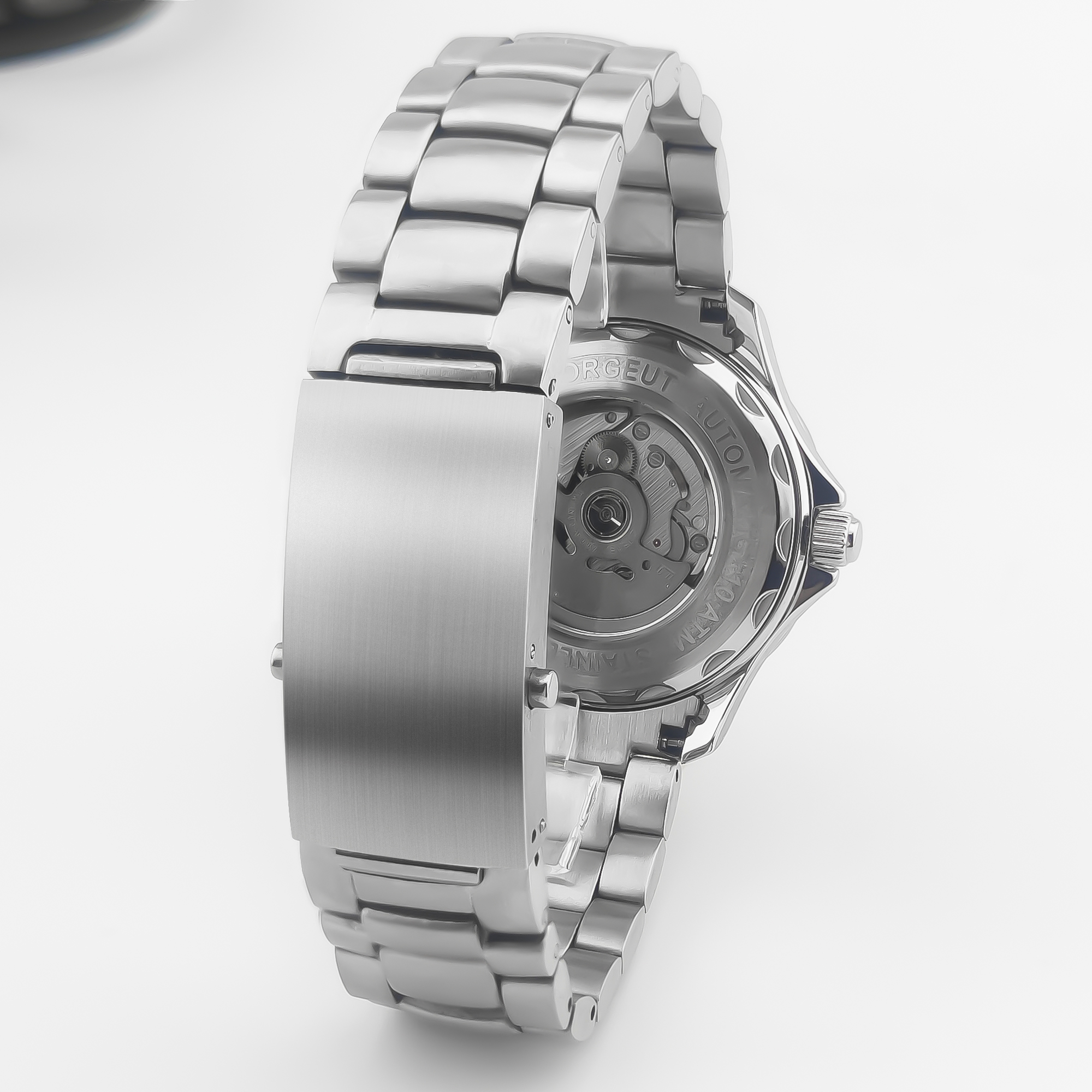CUSTOM Logo Sapphire Glass Aut – Stainless Bracelet Diver Bewertung und Preis